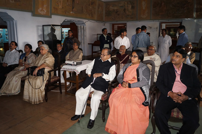 Culture Minister visited the Gandhi Samarak Sangrahalaya, Barraackpore on 1st February, 2014